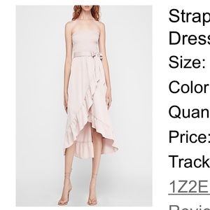 Express strapless dress brand new
